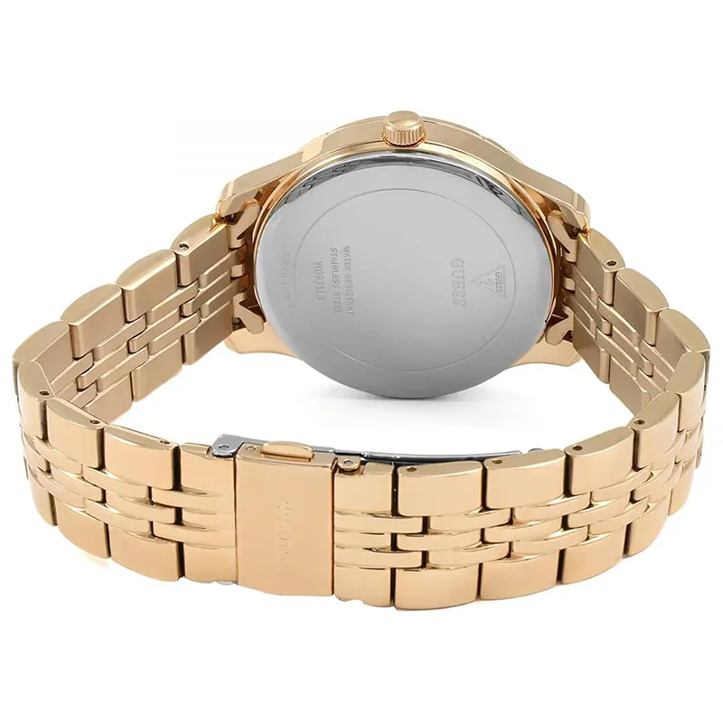 Guess Whitney Mother of pearl White Dial Ladies Watch- W0931L3